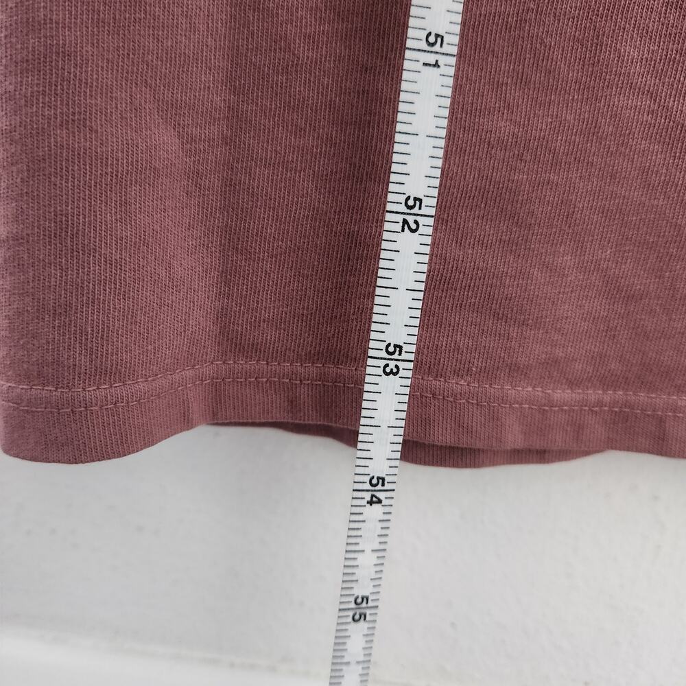 XÍRENA Wiley Long Sleeve Gathered Maxi Dress XS In Dark Rose Minimalist Fall - Picture 7 of 8